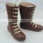Wholesale skidproof genuine leather boots for kids
