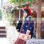 ladies funny christmas jumper with long hat