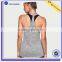 Hot Sale Fitted Long Tank Gym Singlets Body Building Wear Womens Yoga Tank