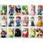 Set of 18pcs mini toy figures Quite hot selling action figures Super Mario PVC action figure