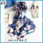 Latest new design chinese real silk scarf for 2017 spring