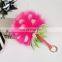 2017 Newest Style Fox Fur Ball Keychain, Pineapple Fur Keychain Pom Pom Bag Pendant