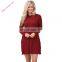New Fashion Ladies long sleeve high neck women sweater dresses