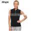 ladies high quality black sleveless golf polo t-shirts china manufacturer