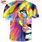 Custom printed cotton 3d sublimation printing men t shirt wholesale