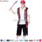 cosplay men's halloween party pirate costumes pirates of caribbean devil
