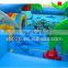 Commercial undersea air inflatable jumping castle with blower in guangzhou