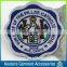 Custom design maker sew on woven patches for clothes