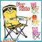 Wholesale promotional customized printing cheap small kids folding camping beach chair from china