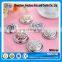 wedding decoration mirrors vintage silver plating compact mirror