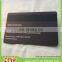 Standard credit card size black magnetic stripe PVC Card