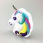 Factory outlet cute cartoon unicorn headphone splitter earphone audio splitter