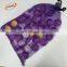 plastic garlic packing oyster mesh bag for 50kg