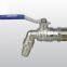 Brass ball nozzle Drainage Equipment Brass Needle Valve