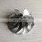 TD04H 20G Reverse 6+6 Blades High Performance 52.56/68.00mm Turbo Milling/aluminum 2618/billet Compressor Wheel