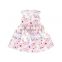 Girls Mint Flower Sleeveless Dress Baby Summer  Mother Daughter Matching Dress