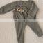 high quality organic cotton long sleeves baby infant newborn Kids Pajamas kids clothing set 2PCS baby sleep suit Tops and pants