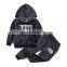 Baby Kids  Golden Fleece baby set velvet kids clothing sequin design 2pcs sport pullover suit with big front pocket
