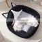 Warming Dog Beds Washable Pet Bed with Breathable Velvet for Cats, Sleeping Orthopedic Beds