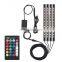 Удаленный контроль RGB-автомобиля. Светодиодные ленты 5050 SMD с изменением цвета. Фантастические внутренние автомобильные фонари для украшения автомобиля