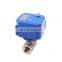 3v 5v 6v 12v 24v 110v 220v DN15 DN20 DN25 CWX-25S 2 way brass ss304 mini electric on off motorized valve