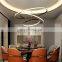 Dining room lamp Nordic modern minimalist led living room dining chandelier warm and creative atmosphere round home