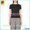 Hot Sale High Quality Lady Black T shirt with Competitive Price