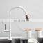 Contemporary Brass Kitchen faucet sink faucet with Ceramic handle