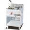 Stainless Steel Electric Fried Chicken Fryer with 2 Tanks 2 Baskets