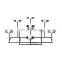 Best Selling Products Wedding Event Candelabra Candlestick bilingford Metal Candle Holder candelabra