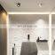 Surface Mounted Metal LED Black And White Ceiling Lamp Nordic Cloakroom Decoration Ceiling Lighting