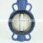 DKV DN80 3 inch PN16 EPDM Rubber Seat Wafer Type Cast Iron Double Acting Pneumatic Actuator Butterfly Valve