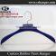 IMY-457 blue rubber man plastic hangers for jacket