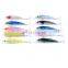 Hot Sale 11cm 13.4g ABS Plastic Fish Bait Fishing Minnow With Feather Hook