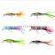 1pcs Fishing Lure 23cm/38.5g 18cm/19.5g Plastic Squid Lure With Treble Hook 3D Fish Eye Minnow Fishing Hard  Bait