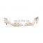 Women latest good quality cheap price design heel shoes ankle wrap sandals women bow tie evening shoe