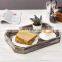 custom acacia serving tray high quality hot sale coffee table pine wooden wood tray