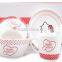 set of 5 porcelain kids dinner set gift box ceramic and porcelain kids dinner set baby use porcelain dinner set