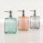 Fancy hot sale solid bathroom commercial liquid hand glass soap dispenser bottle
