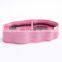 Fitness Custom Pink Fabric Resistance Band For Hip Trainer and Squats