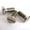 Standard Slotted Head Screw , Zinc Plated Stainless Steel Slotted Countersunk Screw