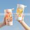 New Design 2022 Custom Logo Wholesale Gym Sport Protein Electric 650ml Shaker Blender Mixing Bottle Cups Amazon Top Seller