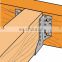 Custom Heavy Duty Beam Metal Stainless Steel  Aluminium Wood Brackets For Timber Framing