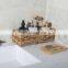 HBK 3 interlayer Water hyacinth Woven Storage Basket storage box for bathroom and living room