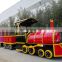 Outdoor kids electric road small tourist trackless train sets factory for sale