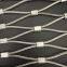 Stainless steel drop net for amusement park protection