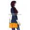 Roomy Space Orange 600D Polyester Stroller Organizer Bag Buggy Baby Stroller Organizer Bag With Adjustable Buckle Shoulder Strap