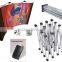 exhibition booth trade show display stand, 3*3 Trade Show pop up display backdrop wall