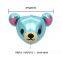 New Arrival Cartoon 4 D Bear Head Foil Helium Balloons Globos Animal Cartoon Balloon for Birthday Party Decoration