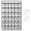 Numbered Classroom Sundries Closet Pocket Chart for Cell Phones Holder Wall Door Hanging Organizer